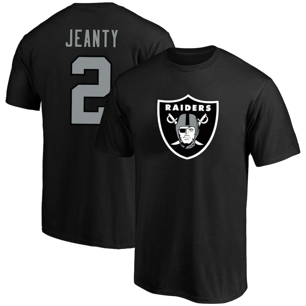Ashton Jeanty  Big & Tall Player Name & Number T-Shirt - Las Vegas Raiders T-shirts