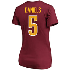 Jayden Daniels  Women's Plus Size Name & Number T-Shirt - Washington Commanders T-shirts