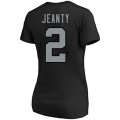 Ashton Jeanty  Women's Plus Size Name & Number T-Shirt - Las Vegas Raiders T-shirts