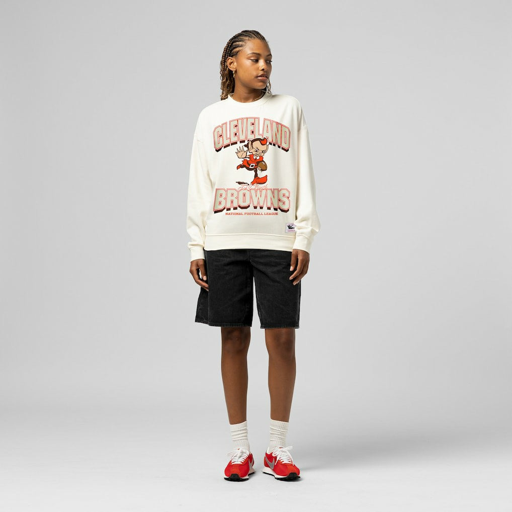 Women's Tonal Arch Sweatshirt - Cleveland Browns Sweatshirts