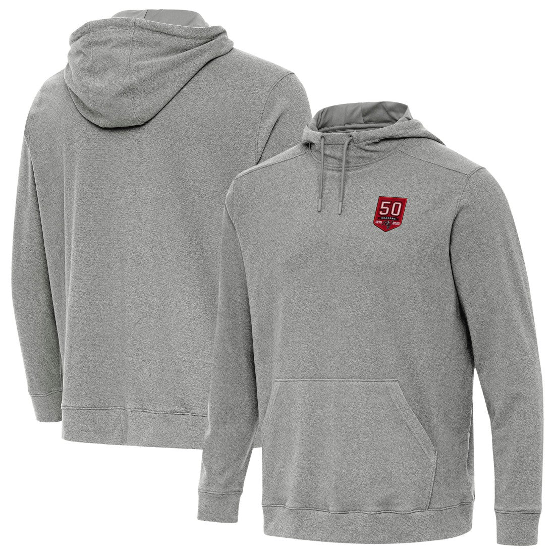 Antigua 50th Season Cloud Hoodie - Tampa Bay Buccaneers Hoodies