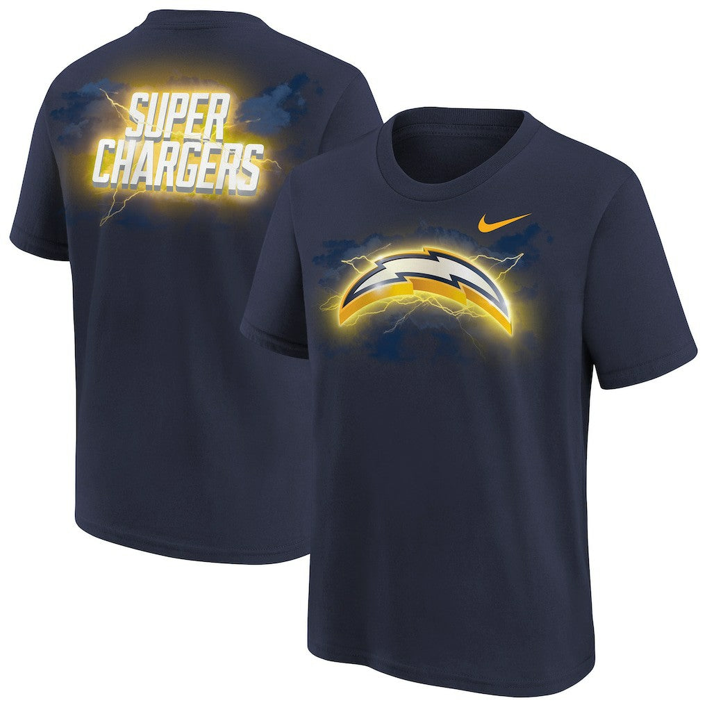 Youth Super Chargers Alt Pack T-Shirt - Los Angeles Chargers T-shirts