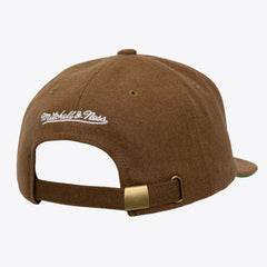 Gold San Diego Padres Unisex Vintage Fit Melton Wool Adjustable Hat