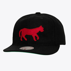 Black Detroit Tigers Unisex Vintage Fit Melton Wool Adjustable Hat