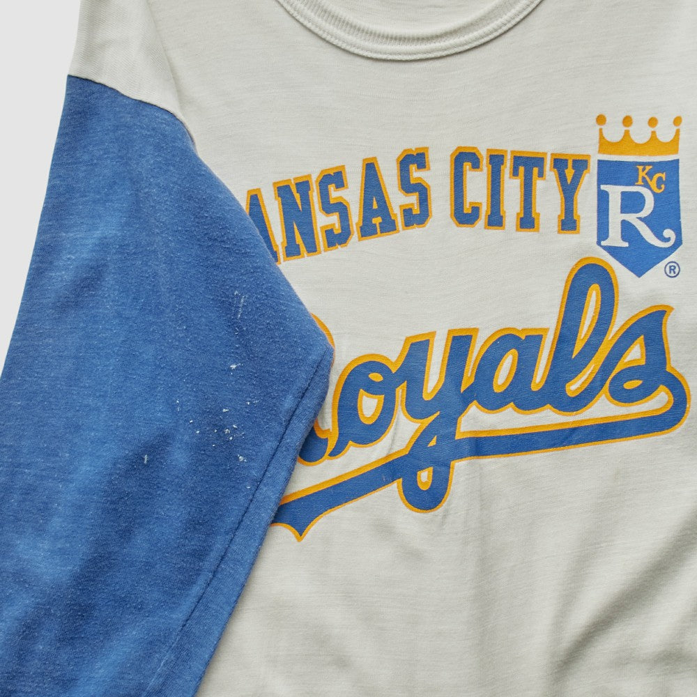 Beige Kansas City Royals 80s T-Shirt