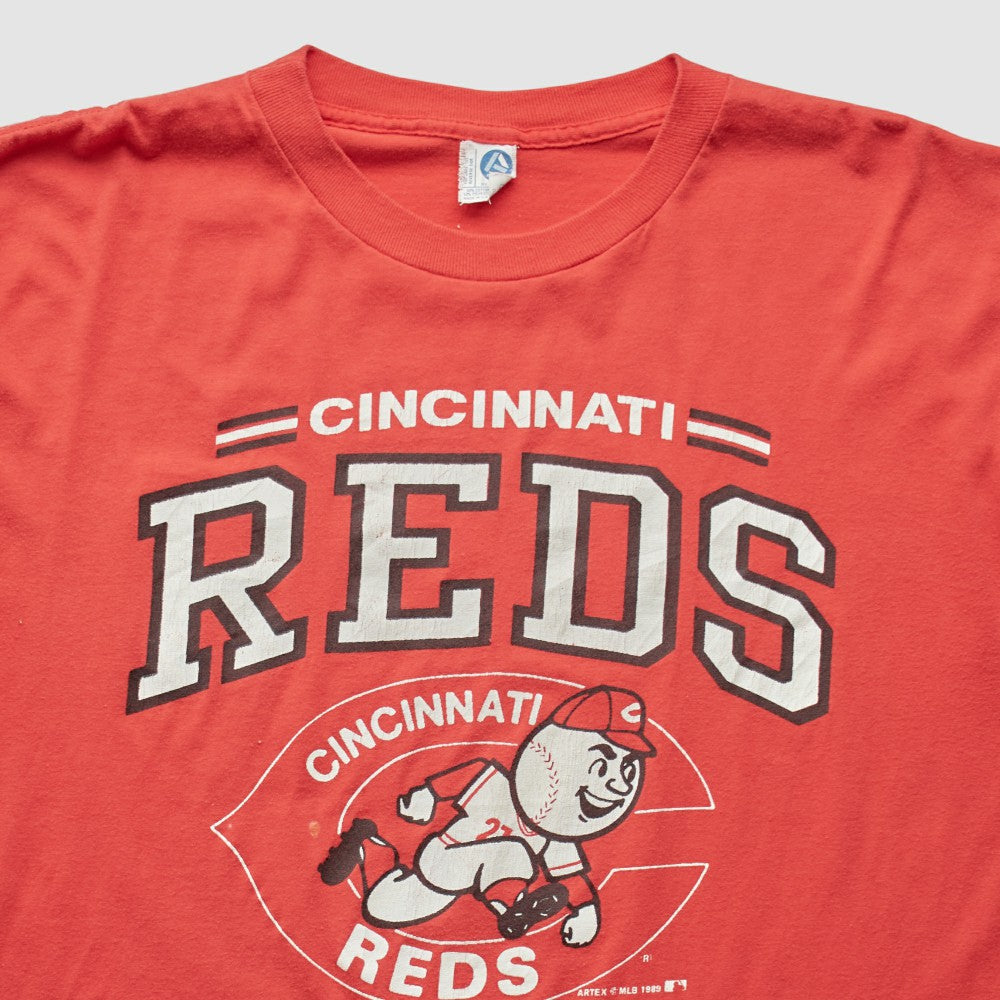 Red Cincinnati Reds 1989 T-Shirt