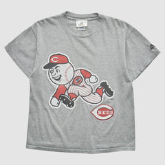 Gray Cincinnati Reds Adidas 2000s T-Shirt