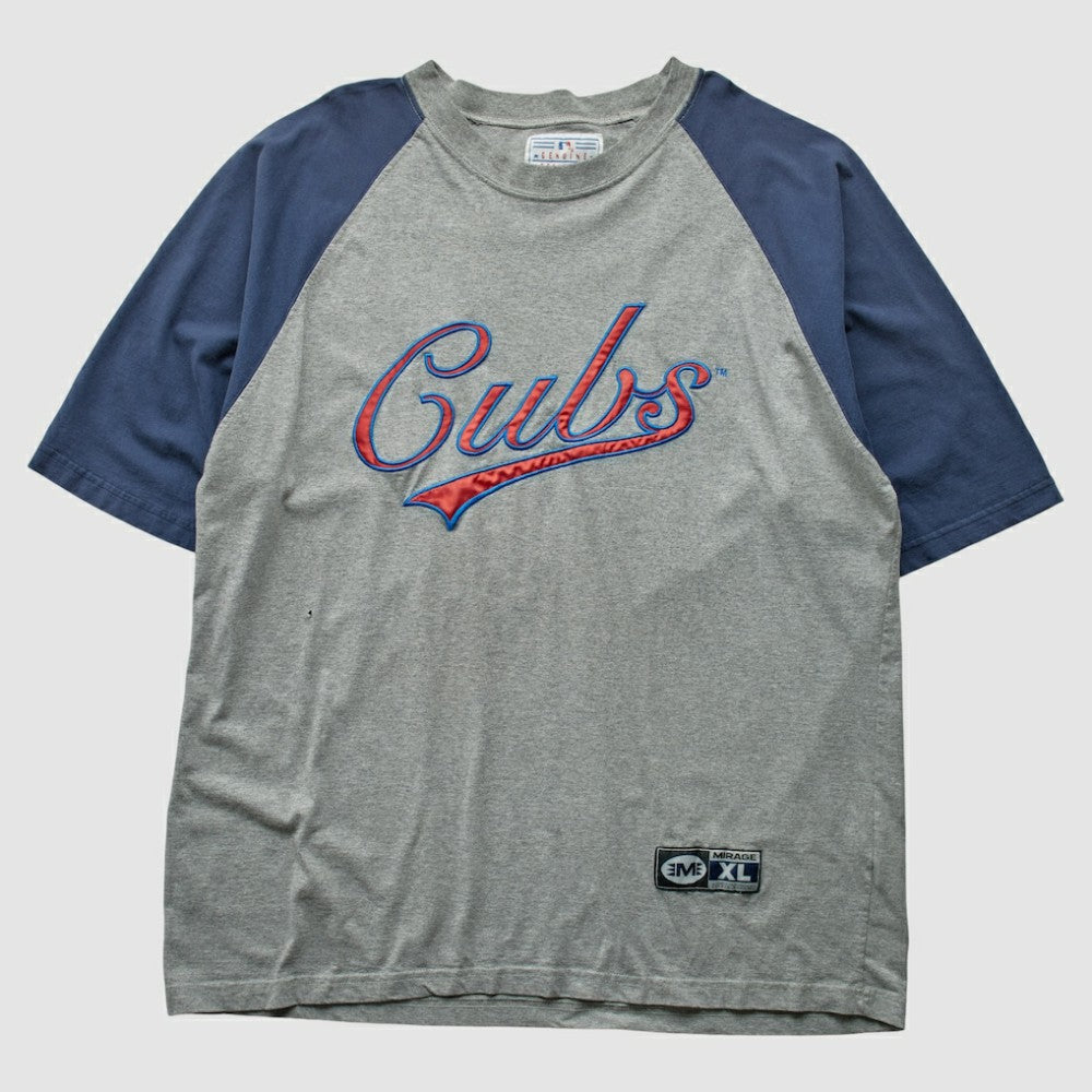 Gray Chicago Cubs MLB Genuine Merchandise 90s T-Shirt