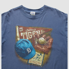 Blue Detroit Tigers 2000s T-Shirt