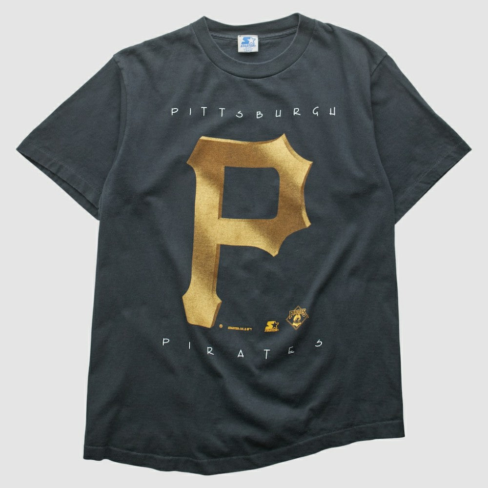 Black Pittsburgh Pirates Starter 90s T-Shirt
