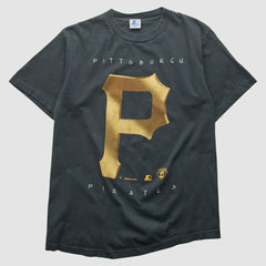 Black Pittsburgh Pirates Starter 90s T-Shirt