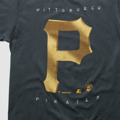 Black Pittsburgh Pirates Starter 90s T-Shirt