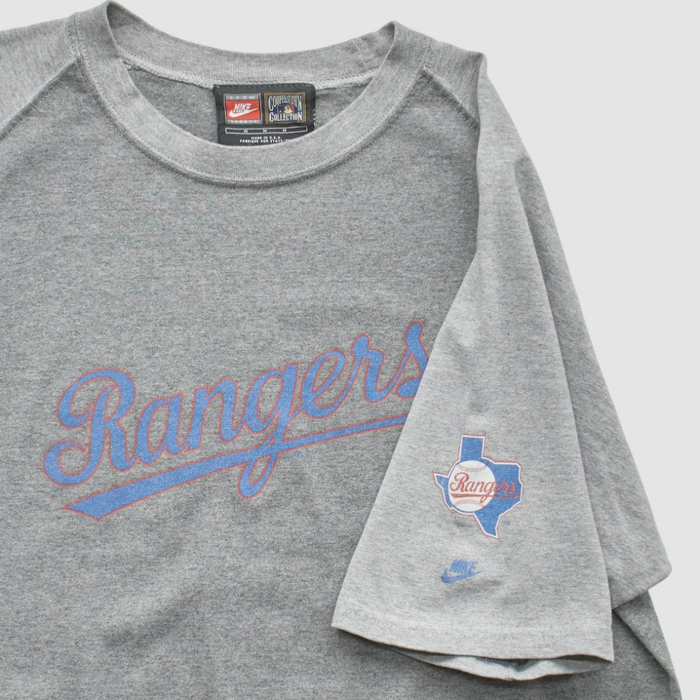Gray Texas Rangers Nike 2000s T-Shirt