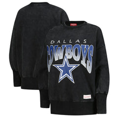 Women's Delineate Mineral Wash Crewneck Sweatshirt - Dallas Cowboys Sweatshirts