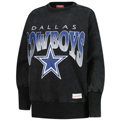 Women's Delineate Mineral Wash Crewneck Sweatshirt - Dallas Cowboys Sweatshirts