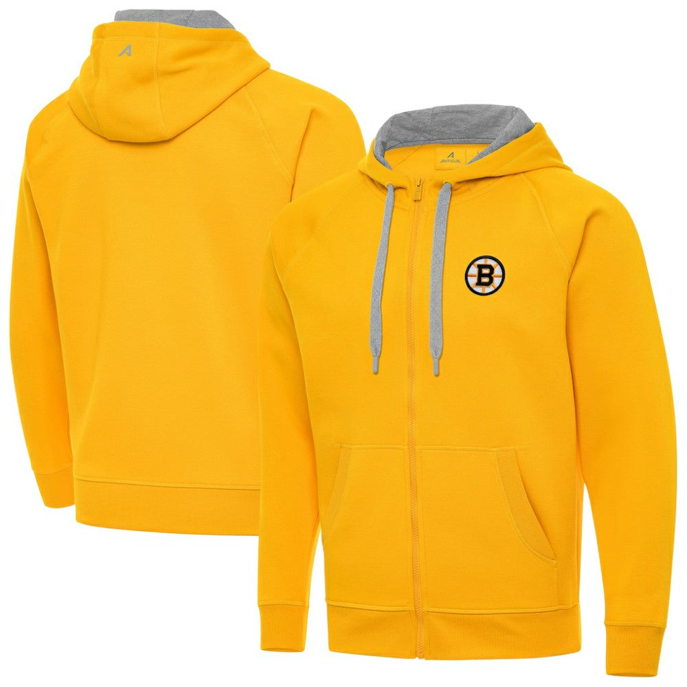 NHL Boston Bruins Antigua Victory Full-Zip Hoodie