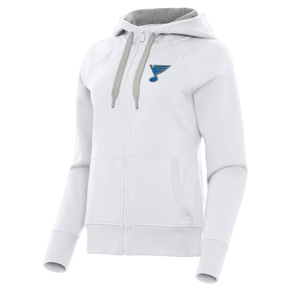 NHL St. Louis Blues Antigua Women's Victory Full-Zip Hoodie