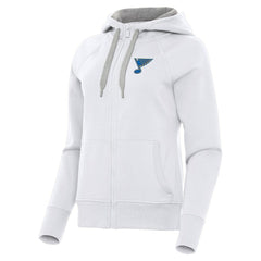 NHL St. Louis Blues Antigua Women's Victory Full-Zip Hoodie