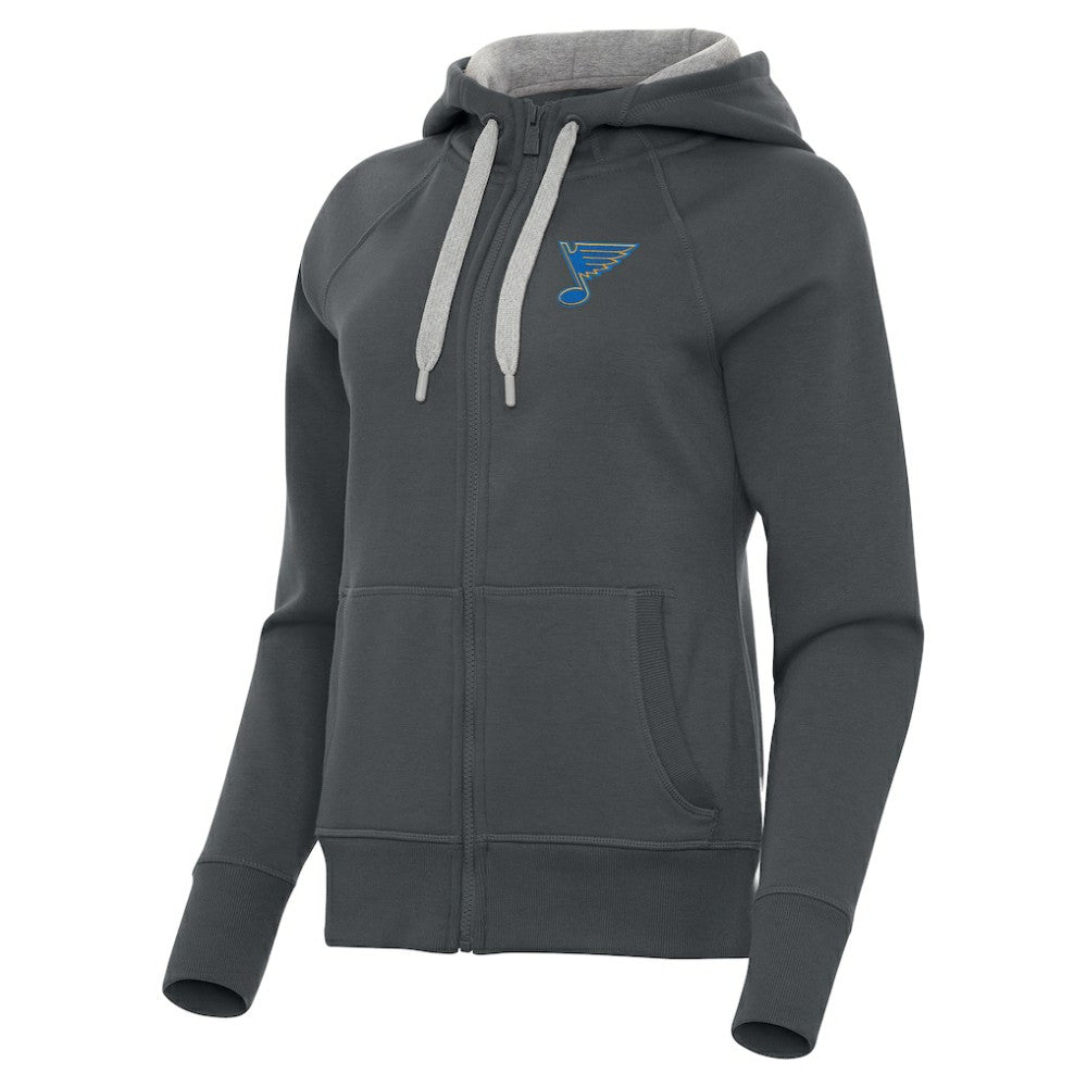NHL St. Louis Blues Antigua Women's Victory Full-Zip Hoodie