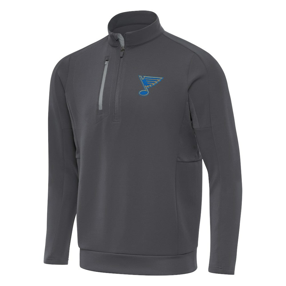 NHL St. Louis Blues Antigua Generation Quarter-Zip Pullover Top