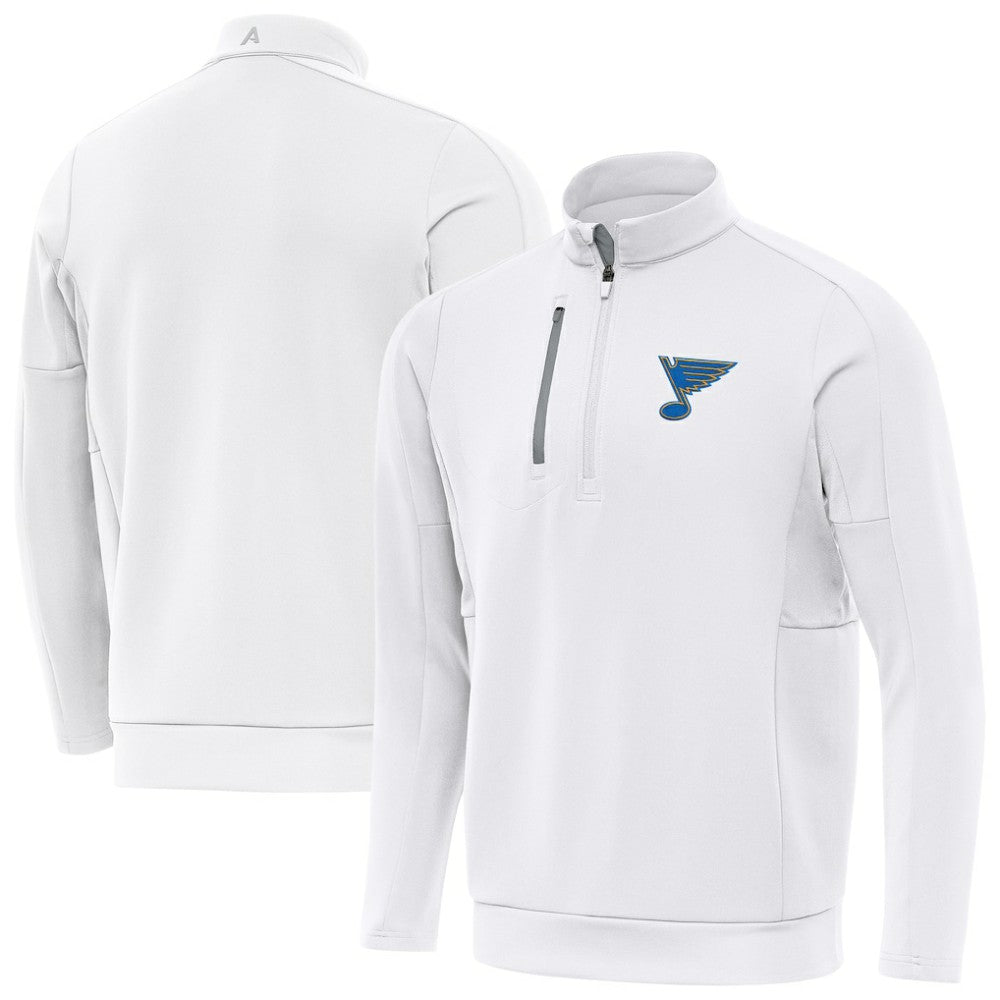 NHL St. Louis Blues Antigua Generation Quarter-Zip Pullover Top