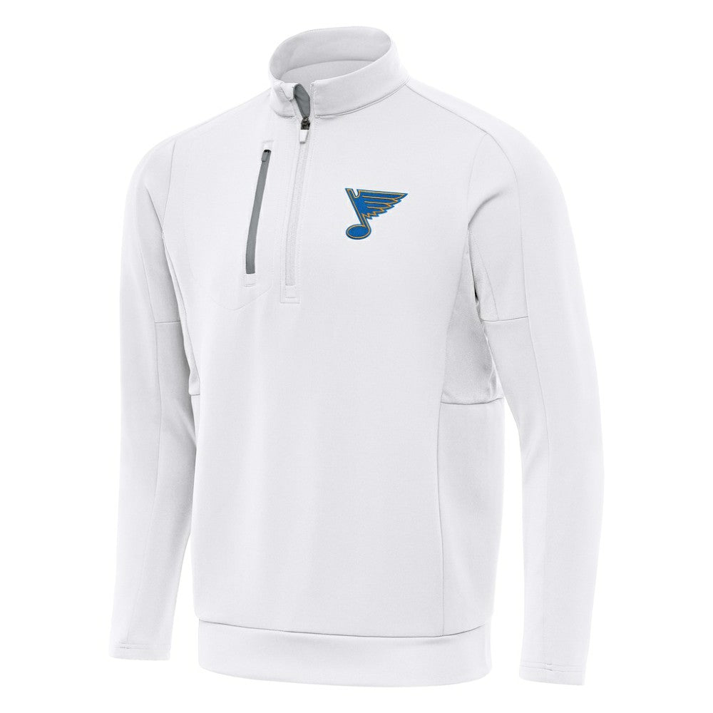 NHL St. Louis Blues Antigua Generation Quarter-Zip Pullover Top