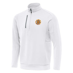 NHL Boston Bruins Antigua Generation Quarter-Zip Pullover Top