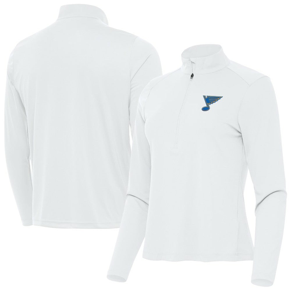 NHL St. Louis Blues Antigua Women's Tribute Half-Zip Pullover