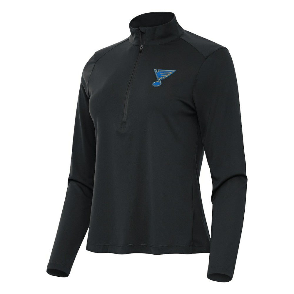 NHL St. Louis Blues Antigua Women's Tribute Half-Zip Pullover