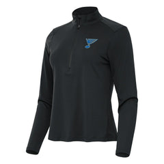 NHL St. Louis Blues Antigua Women's Tribute Half-Zip Pullover