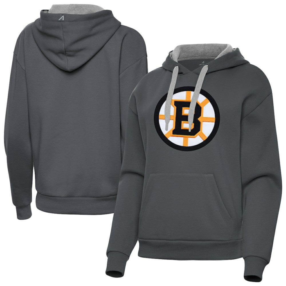 NHL Boston Bruins Antigua Women's Victory Pullover Hoodie