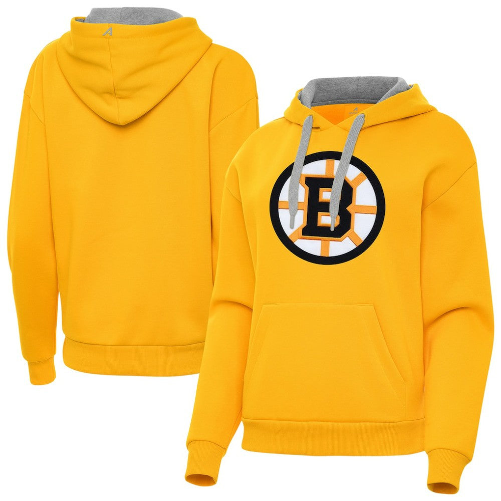 NHL Boston Bruins Antigua Women's Victory Pullover Hoodie