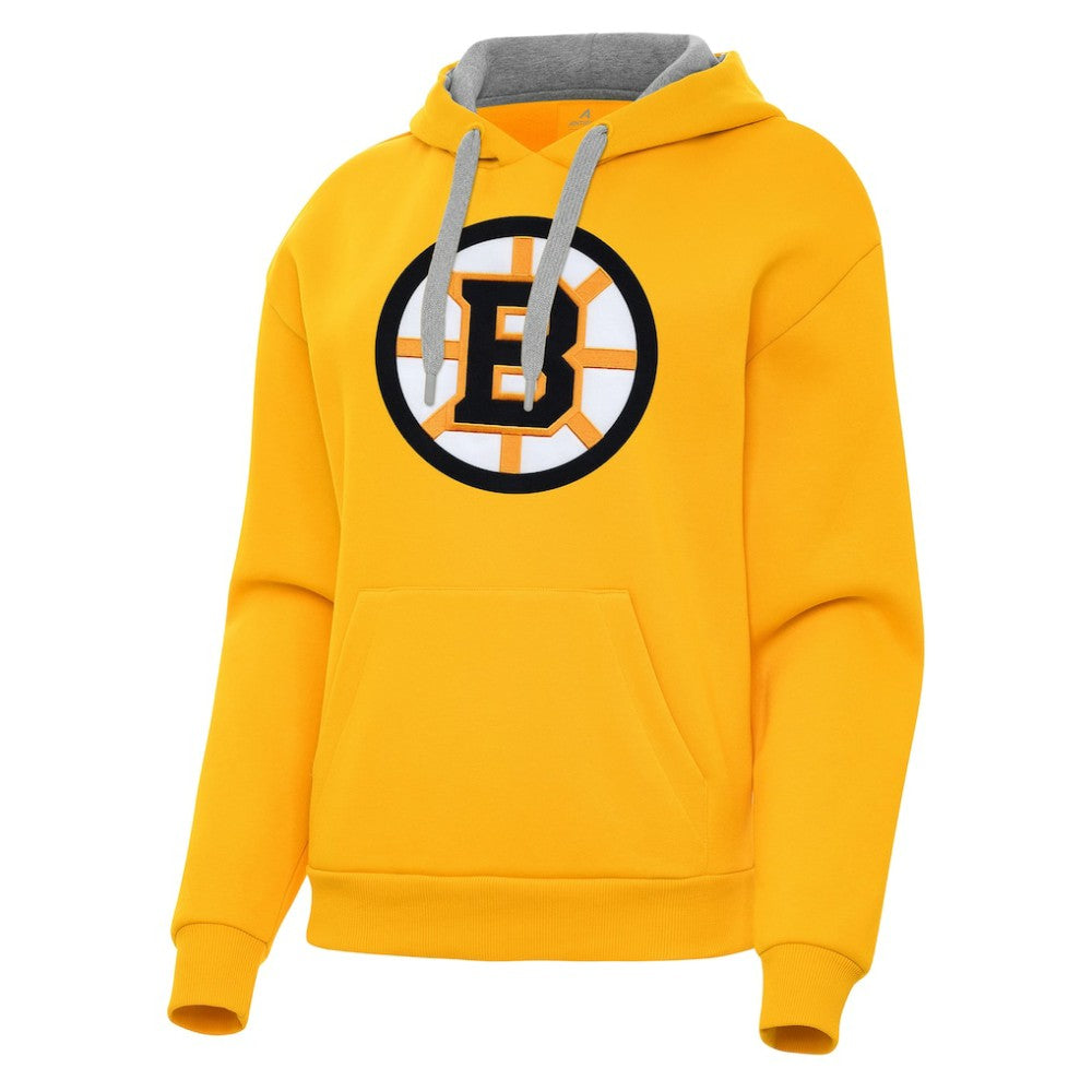 NHL Boston Bruins Antigua Women's Victory Pullover Hoodie