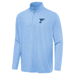 NHL St. Louis Blues Antigua Hunk Lightweight Quarter-Zip Pullover