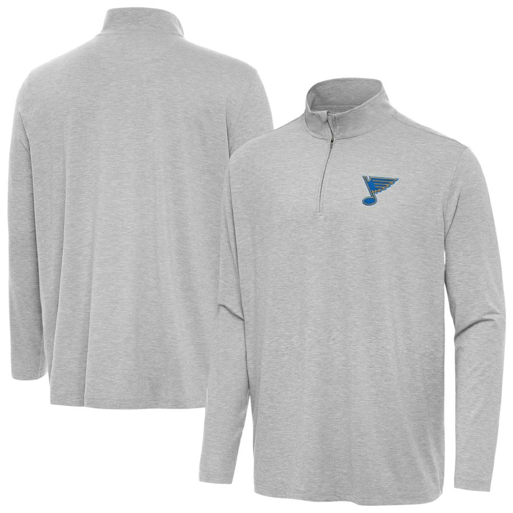 NHL St. Louis Blues Antigua Hunk Lightweight Quarter-Zip Pullover