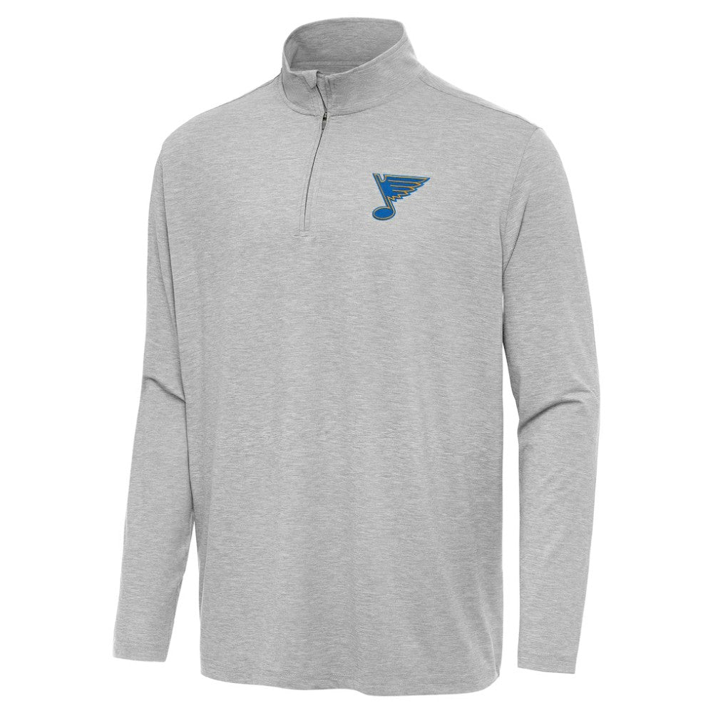 NHL St. Louis Blues Antigua Hunk Lightweight Quarter-Zip Pullover