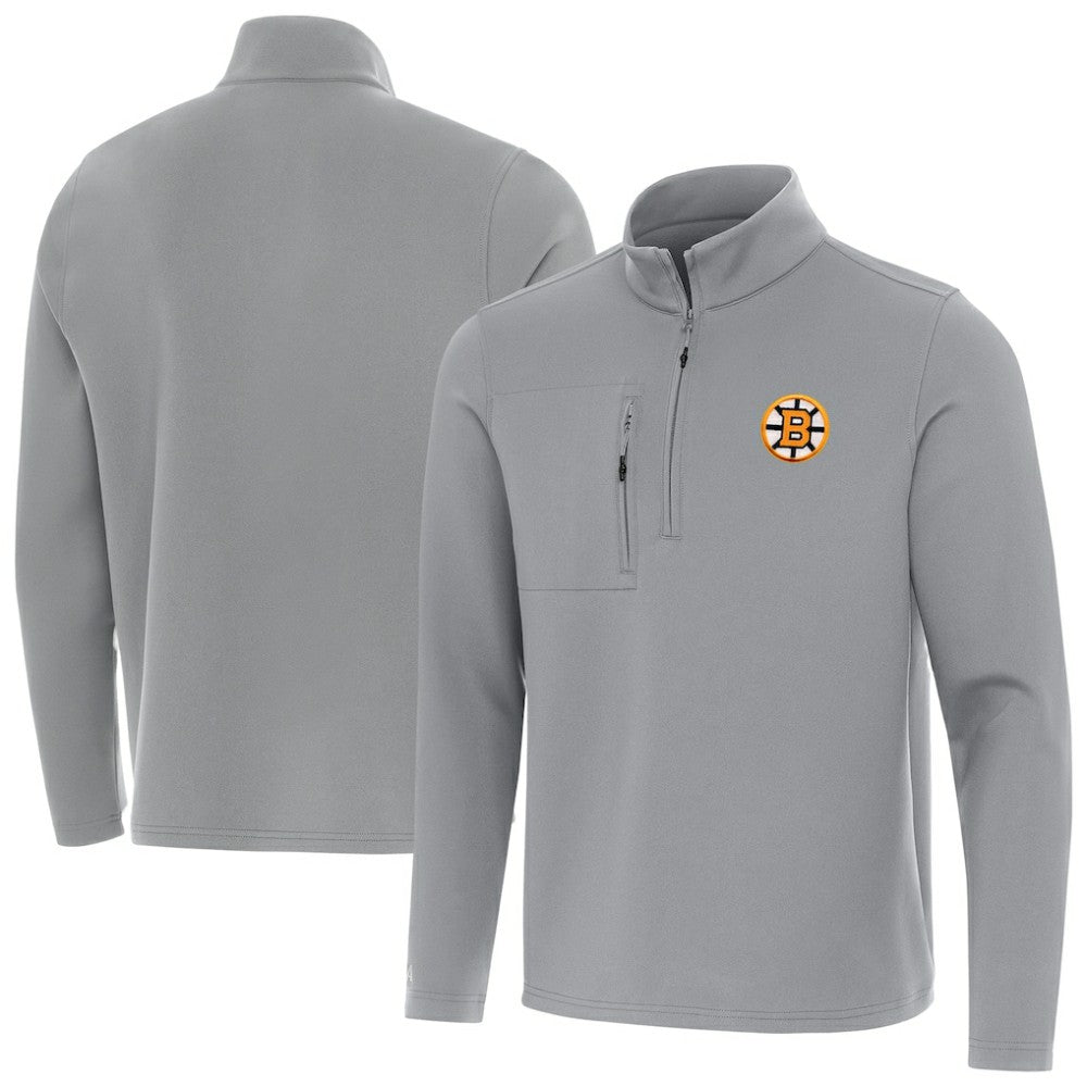 NHL Boston Bruins Antigua Insider Quarter-Zip Pullover