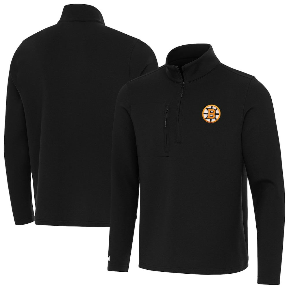 NHL Boston Bruins Antigua Insider Quarter-Zip Pullover
