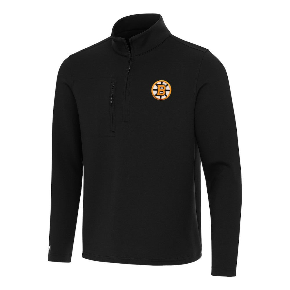 NHL Boston Bruins Antigua Insider Quarter-Zip Pullover