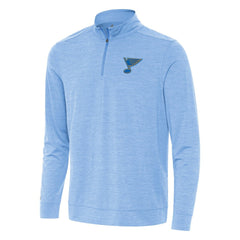 NHL St. Louis Blues Antigua Bright Quarter-Zip Pullover