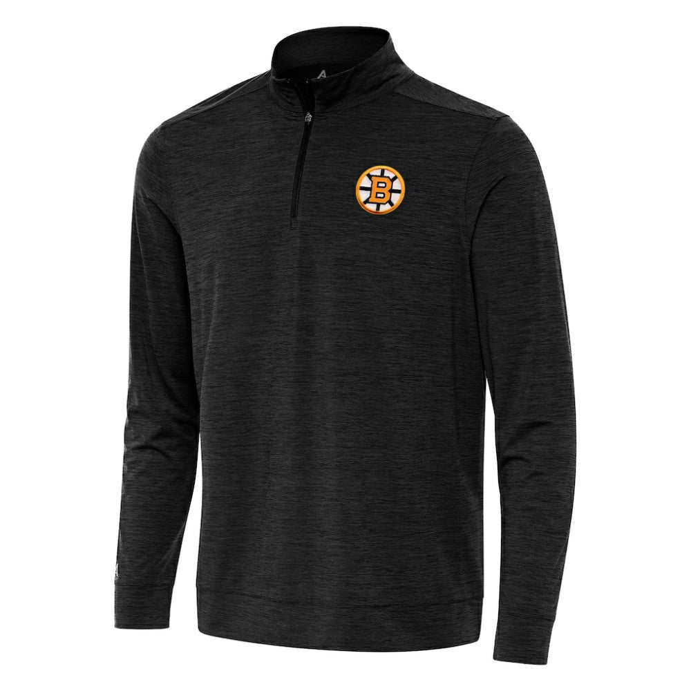 NHL Boston Bruins Antigua Bright Quarter-Zip Pullover