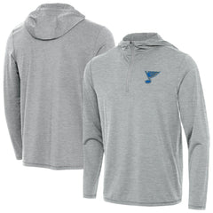 NHL St. Louis Blues Antigua Tidy Quarter-Zip Hoodie