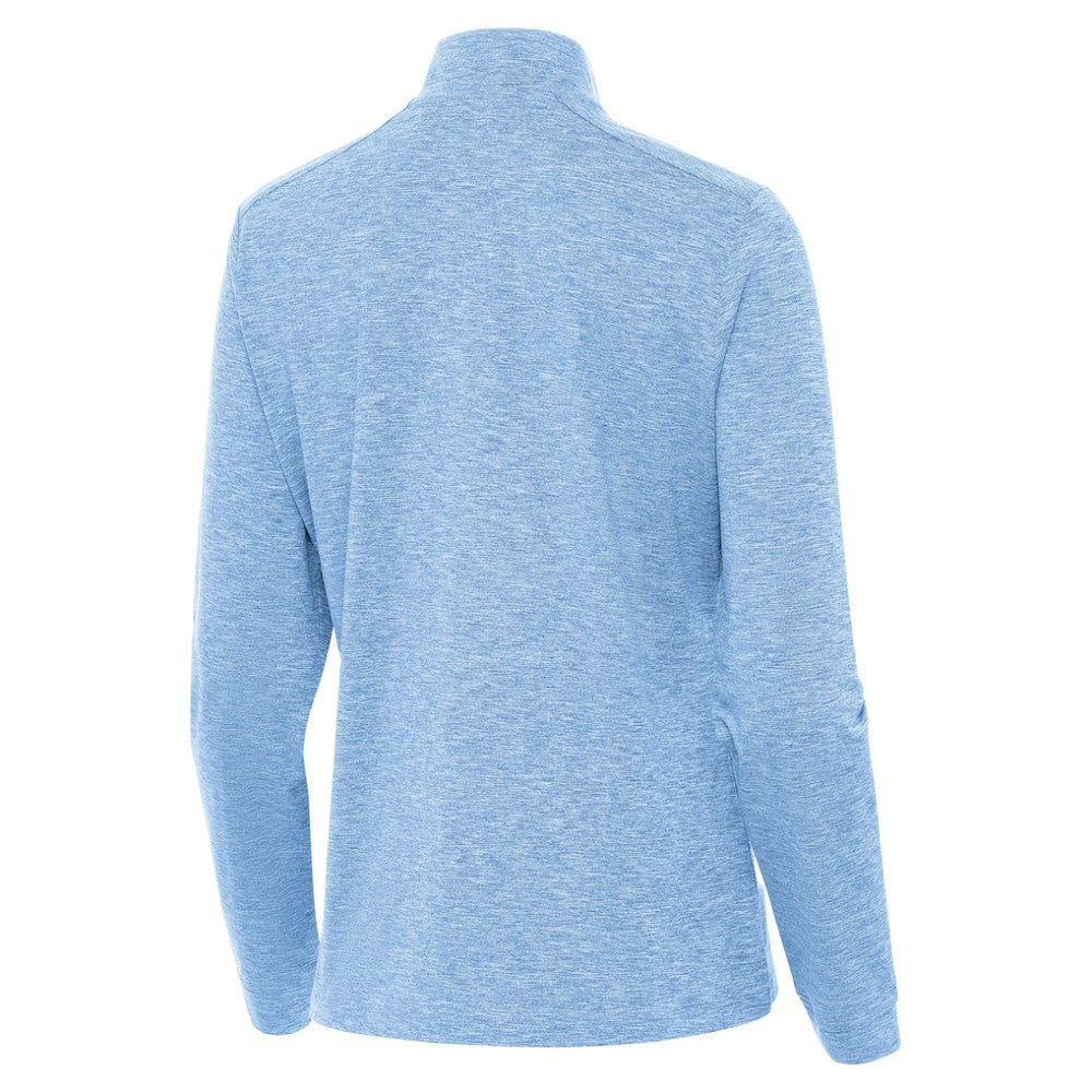 NHL St. Louis Blues Antigua Mentor Long Sleeve Quarter-Zip Mock Polo