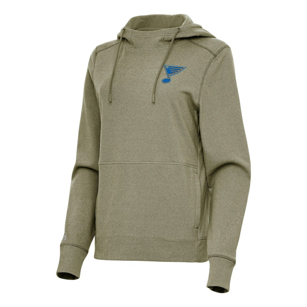 NHL St. Louis Blues Antigua Women's Justice Pullover Hoodie