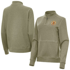 NHL Boston Bruins Antigua Women's Crush Quarter-Zip Pullover