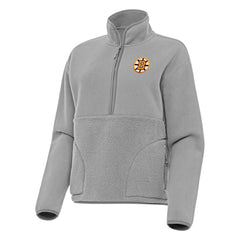 NHL Boston Bruins Antigua Women's Figure Half-Zip Pullover