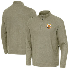 NHL Boston Bruins Antigua Subtle Quarter-Zip Sweatshirt