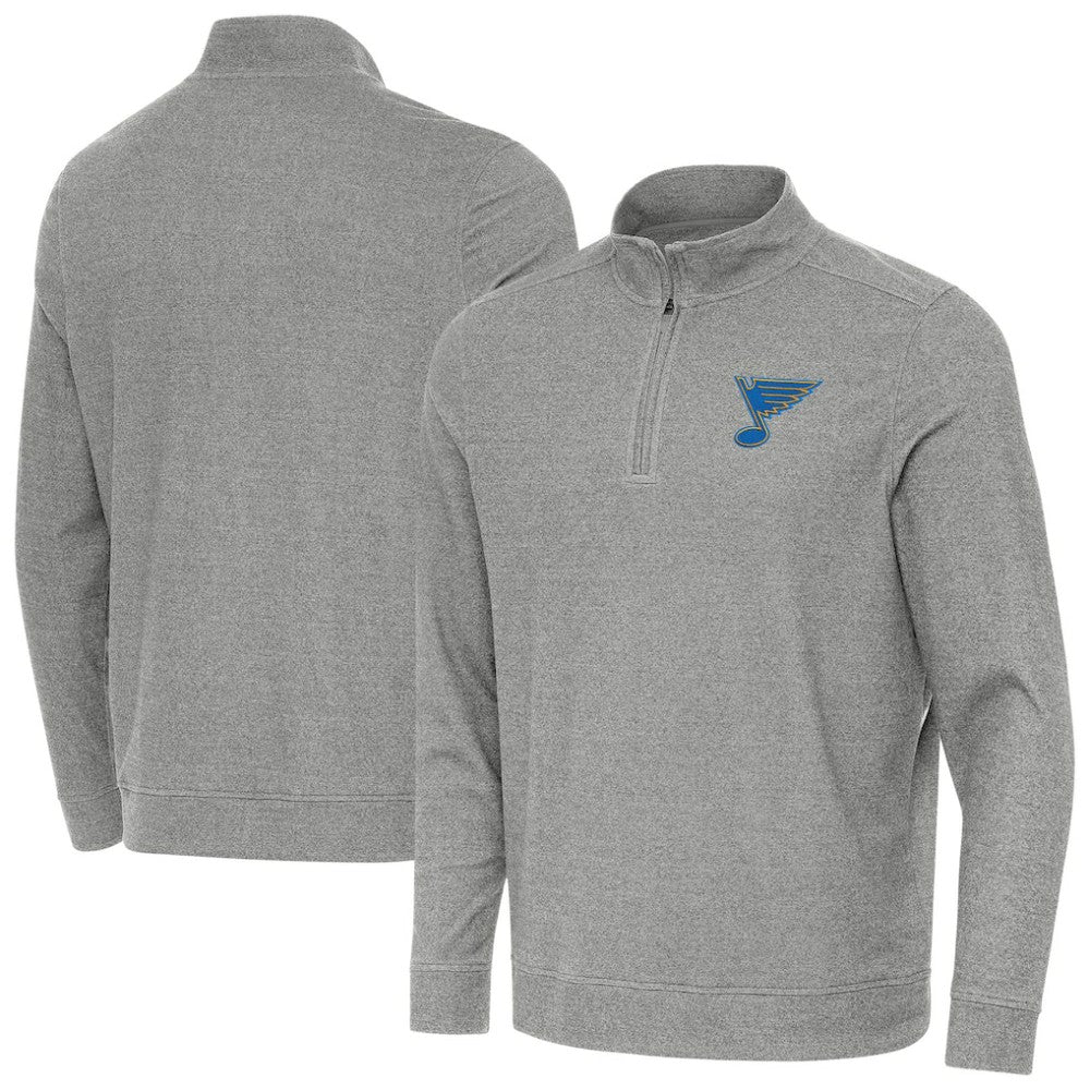 NHL St. Louis Blues Antigua Subtle Quarter-Zip Sweatshirt