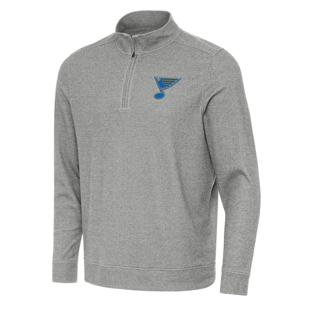 NHL St. Louis Blues Antigua Subtle Quarter-Zip Sweatshirt