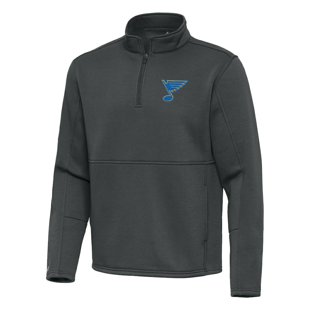 NHL St. Louis Blues Antigua Twist Quarter-Zip Pullover Jacket